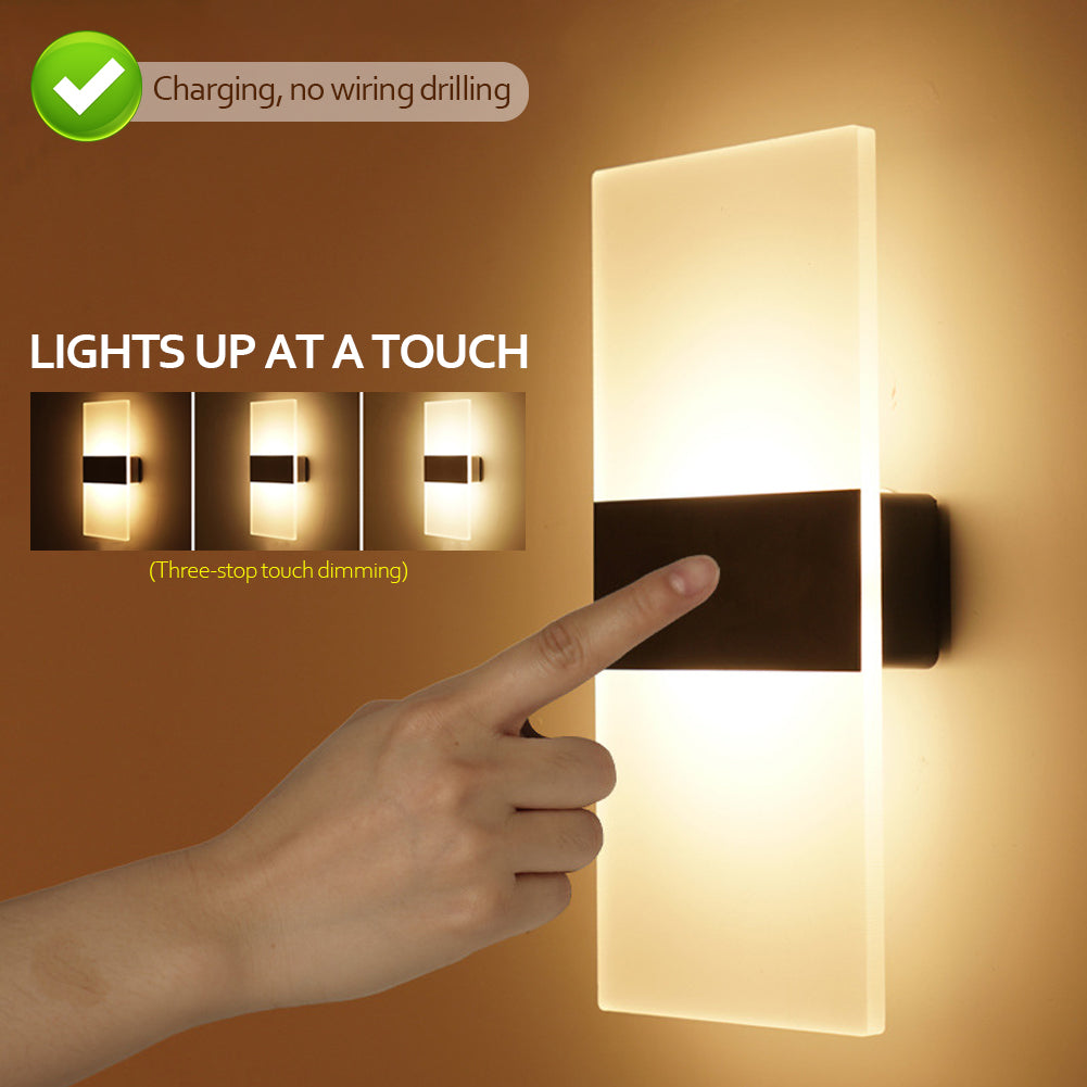 Motion Sensor Night Light – Wireless USB Wall Lamp