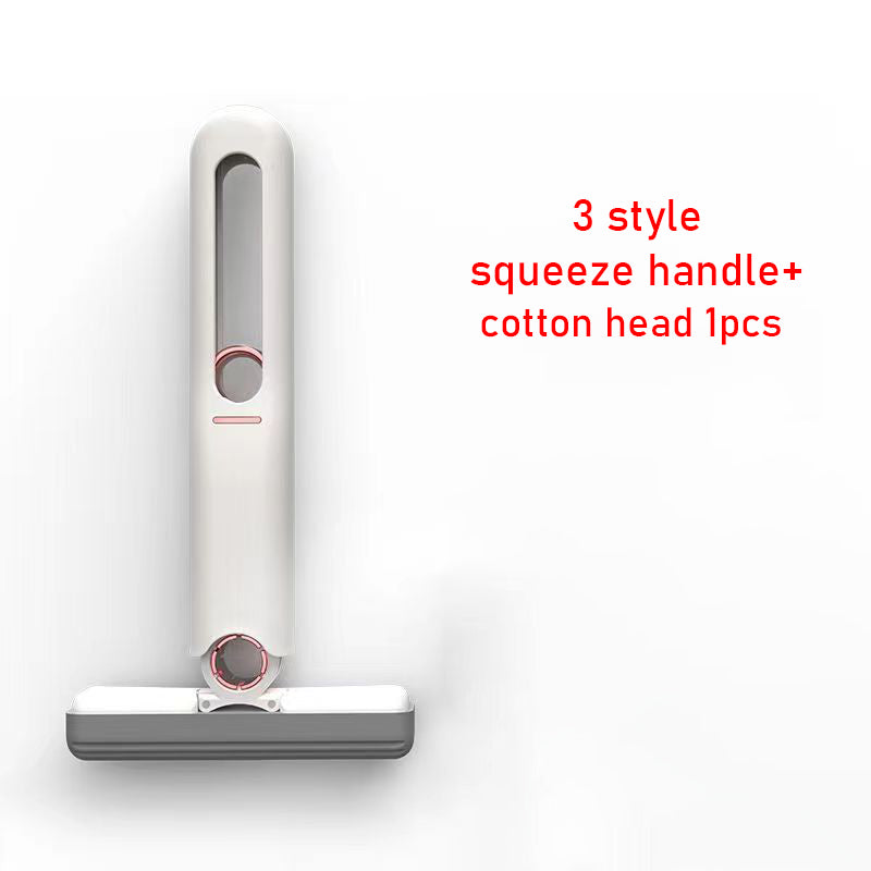 Mini Portable Mop – Easy Squeeze Cleaning Tool for Home & Car