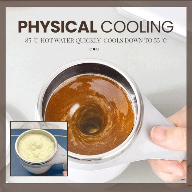 Automatic Self Stirring Coffee Mug – Smart Rechargeable Cup