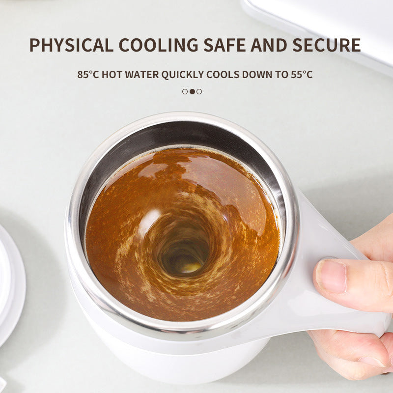 Automatic Self Stirring Coffee Mug – Smart Rechargeable Cup