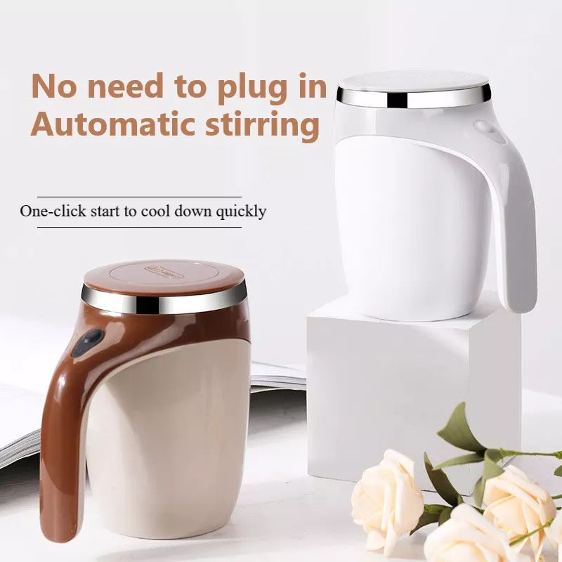 Automatic Self Stirring Coffee Mug – Smart Rechargeable Cup