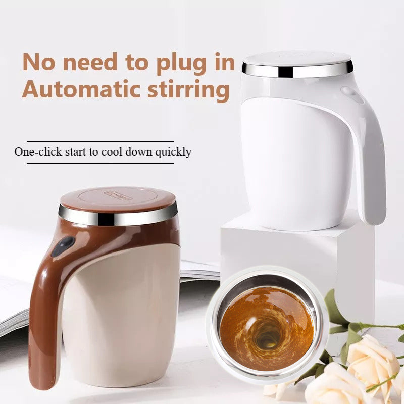 Automatic Self Stirring Coffee Mug – Smart Rechargeable Cup